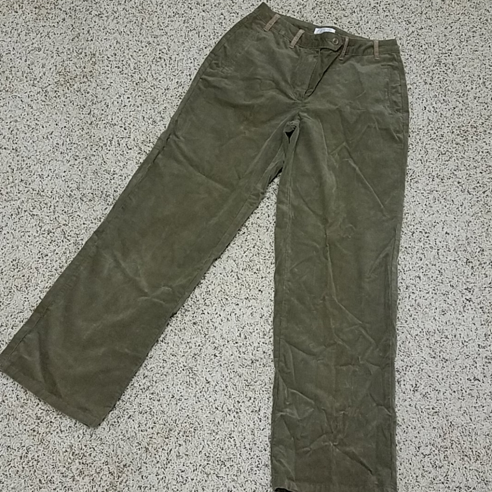🌞 deals! Christopher & Banks brown corduroy pants 6 stretchy cords